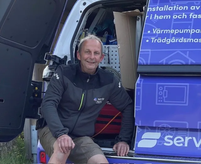Michael ''Micke'' Svensson, teknikansvarig på Servly Gorup AB