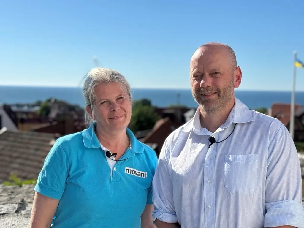 Petra Rydbacken och Patrik Henriksson i Almedalen 2024