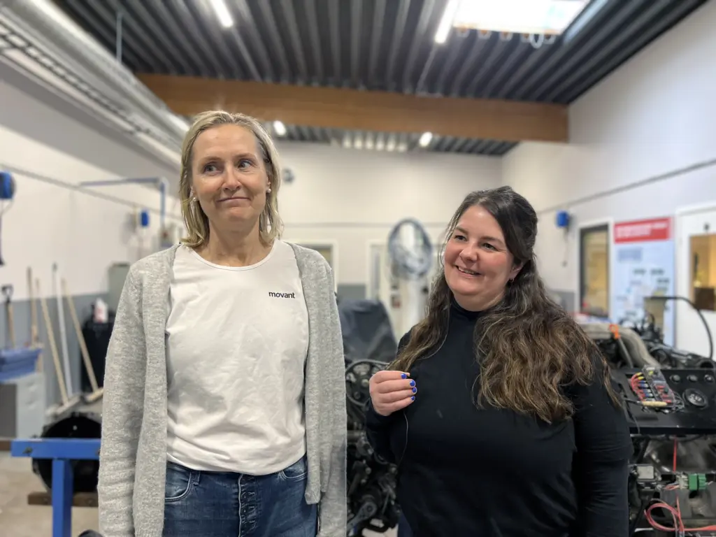 Johanna Wettainen, specialpedagog, och Sara Hållander, kurator