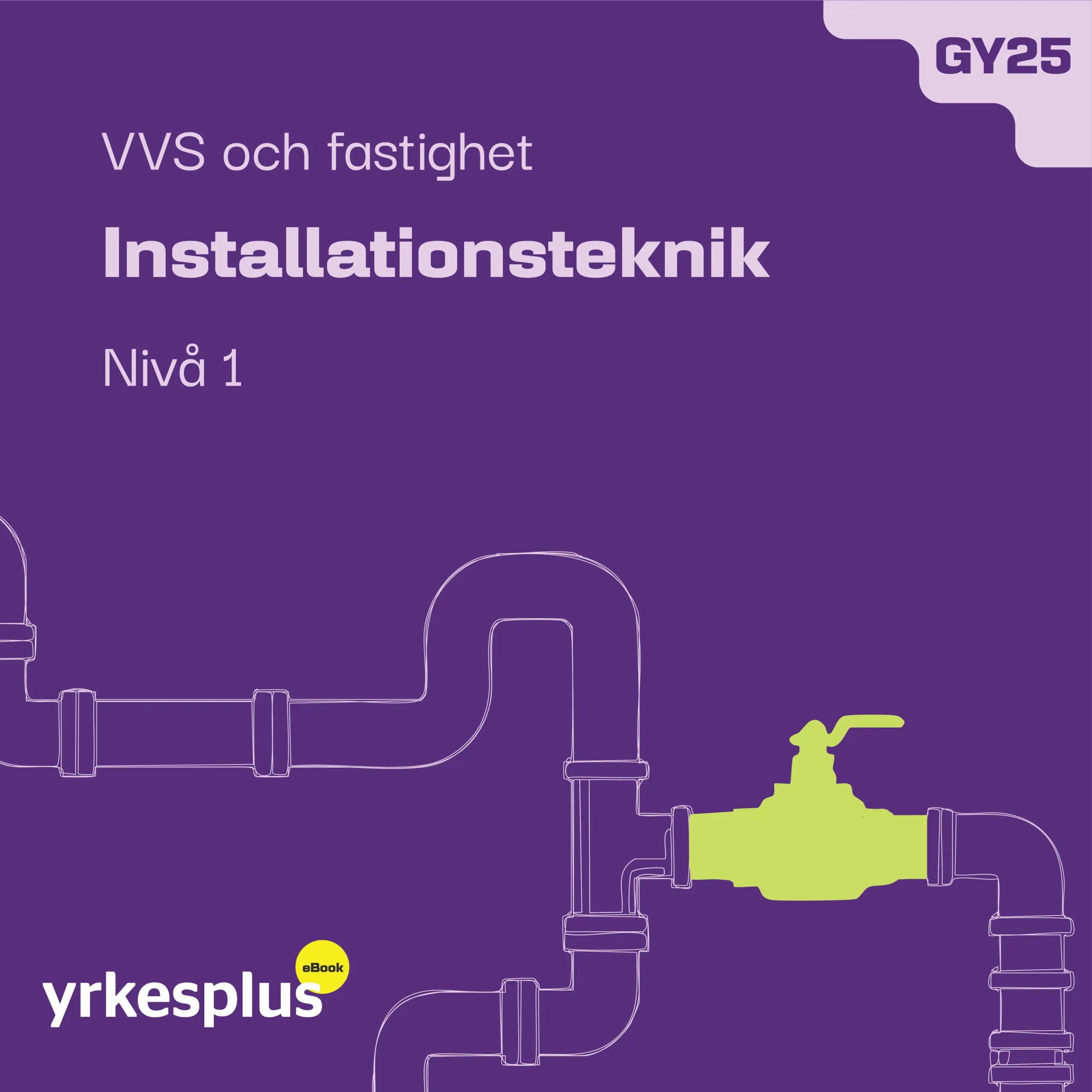 Omslag för installationsteknik nivå 1