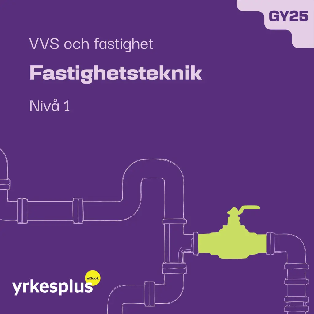 Omslag för e-kurs fastighetsteknik nivå 1