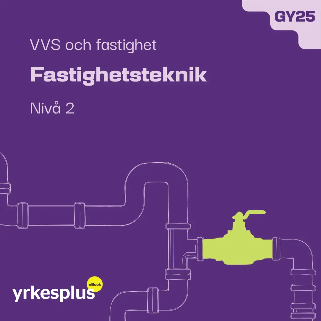 Omslag för e-kurs fastighetsteknik nivå 1